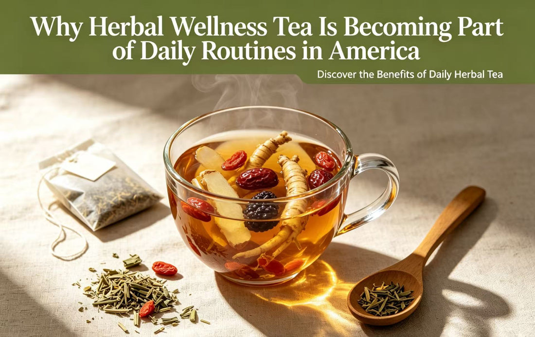 Why Herbal Wellness Tea Is Becoming Part of Daily Routines in America