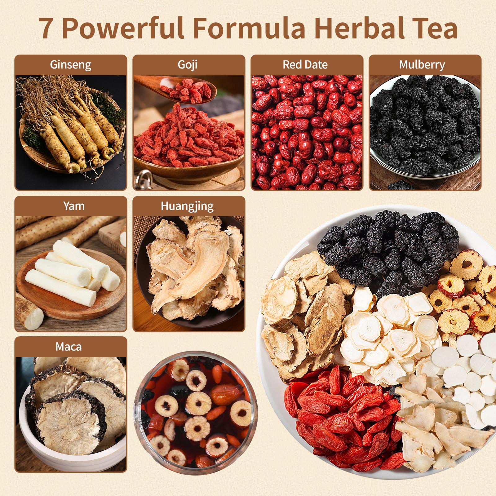 Organic Herbal Vitality Tea – Natural Energy & Kidney Support Tea