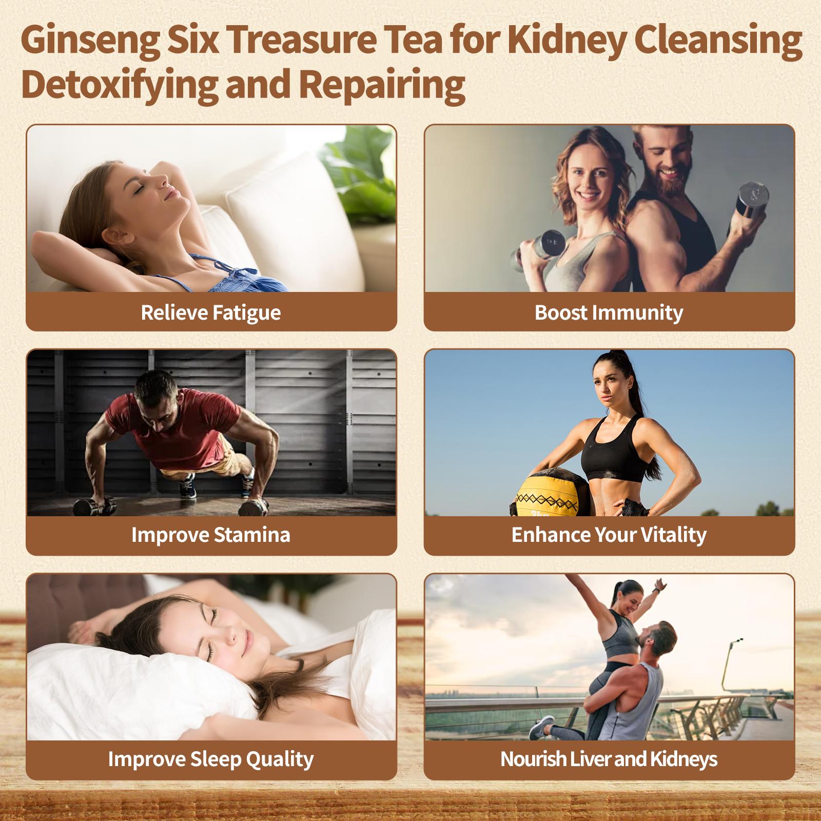 Organic Herbal Vitality Tea – Natural Energy & Kidney Support Tea